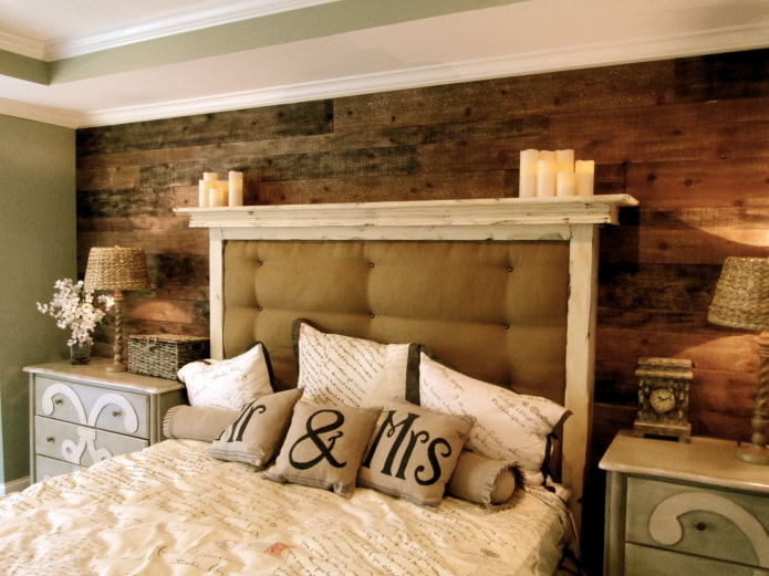 chambre style campagnard