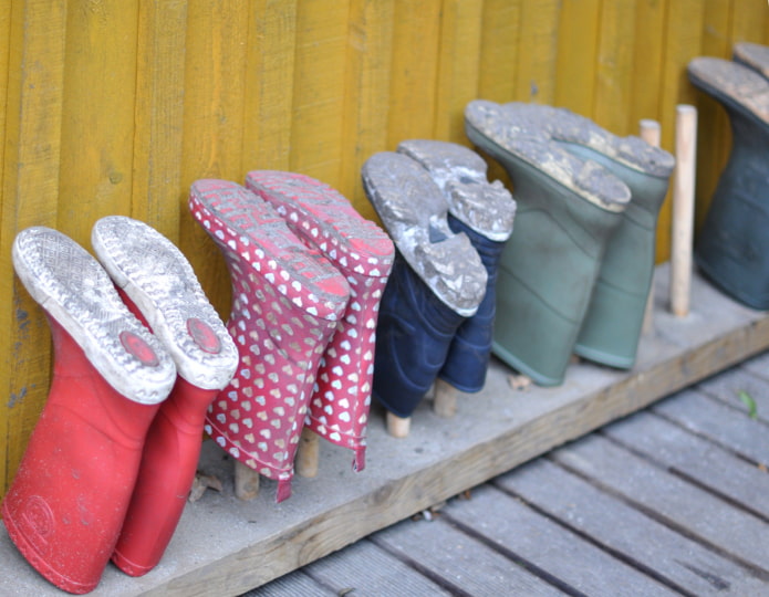 Supports à bottes