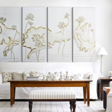 Peintures modulaires à l'intérieur : 50 photos et idées modernes idées-1