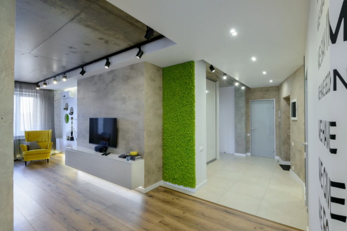 aménagement d'appartement ouvert