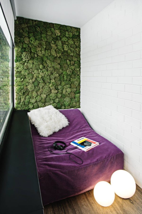 espace détente balcon