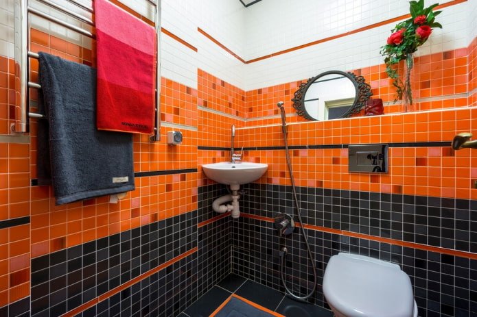 Carreaux de mosaïque en céramique à l'intérieur