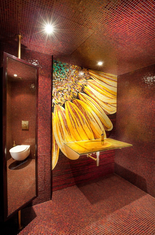 mosaïque de plafond