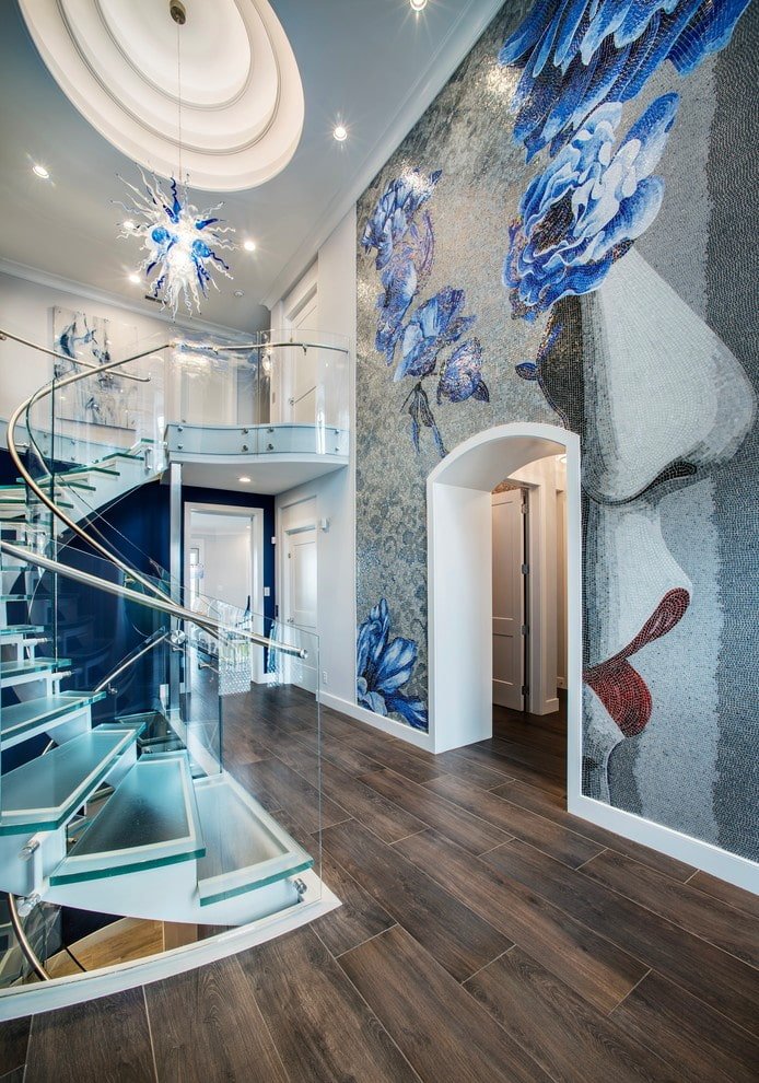 panneau de mosaïque à l'intérieur