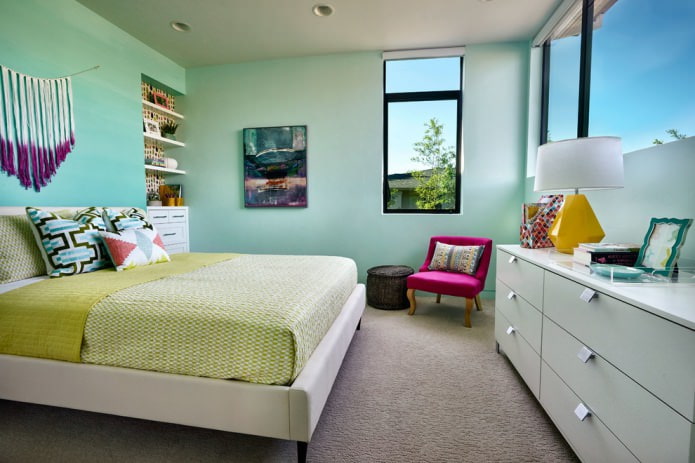 chambre menthe