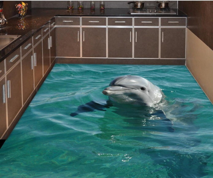 sol autonivelant pour la cuisine