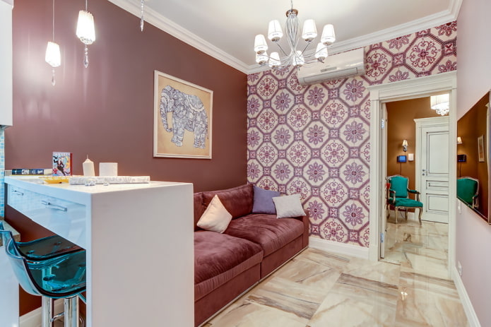 carrelage de sol en marbre à l'intérieur