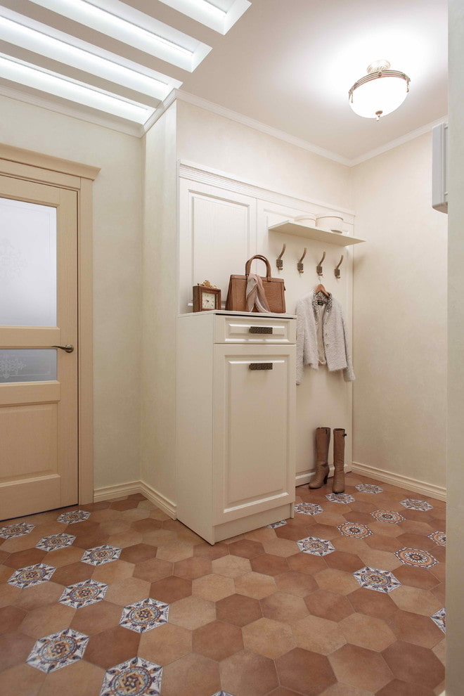 carrelage de sol hexagonal