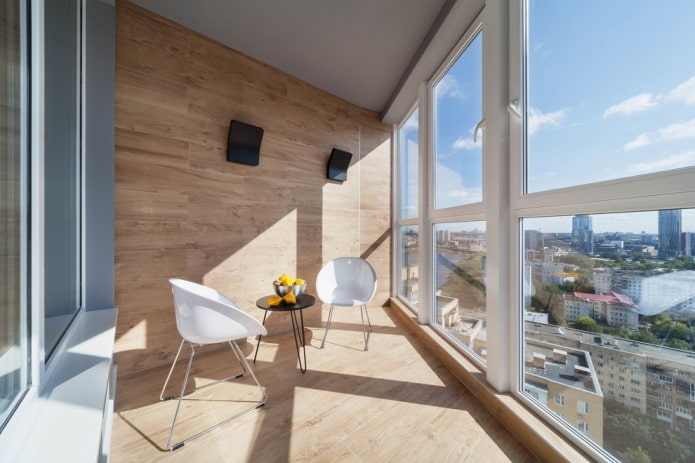 Carrelage de sol en bois pour l'intérieur