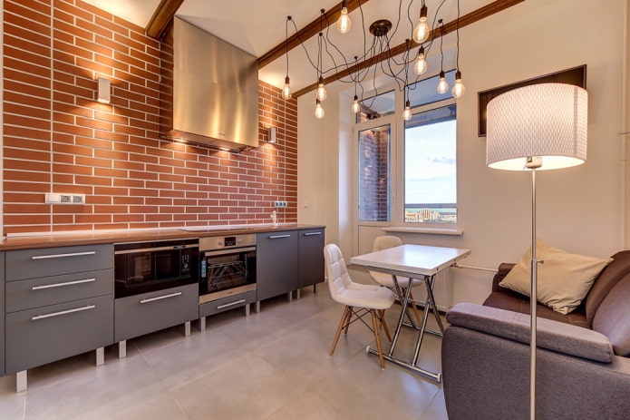carrelage de sol intérieur style loft