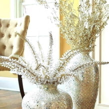 Vases de sol pour l'intérieur : types, design, forme, couleur, style, options de remplissage-2