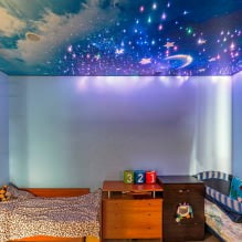 Plafond tendu pour chambre d'enfant : 60 meilleures photos et idées-5