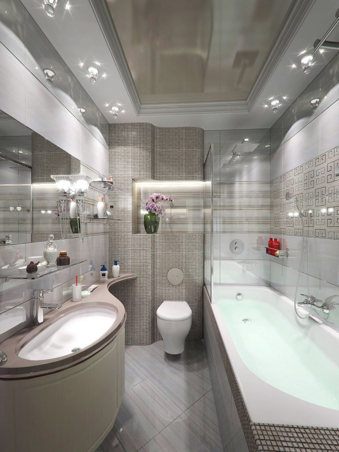 plafond tendu de style classique