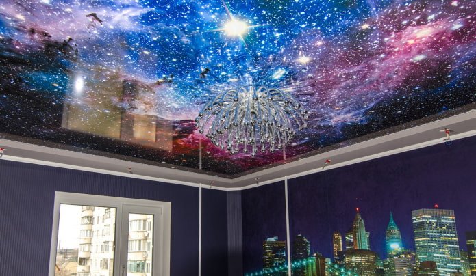 image de plafond avec l'espace