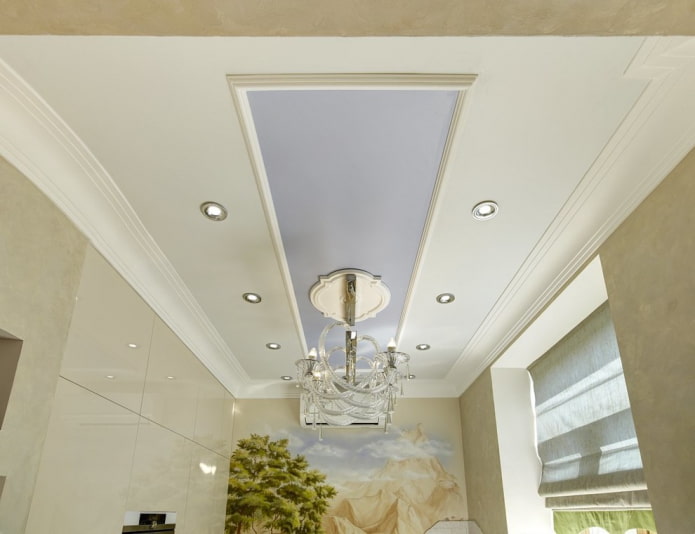 toile tendue avec plinthes