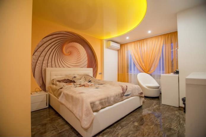 plafond bicolore