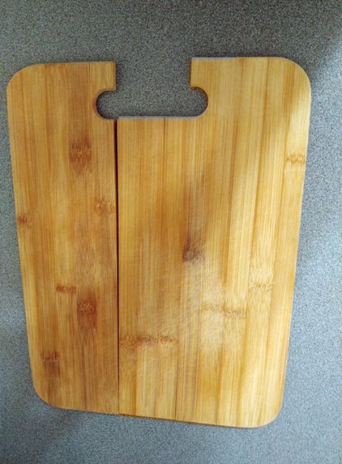 Broken board