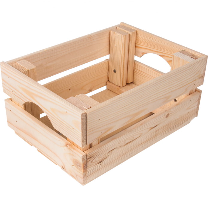 Boîte en pin