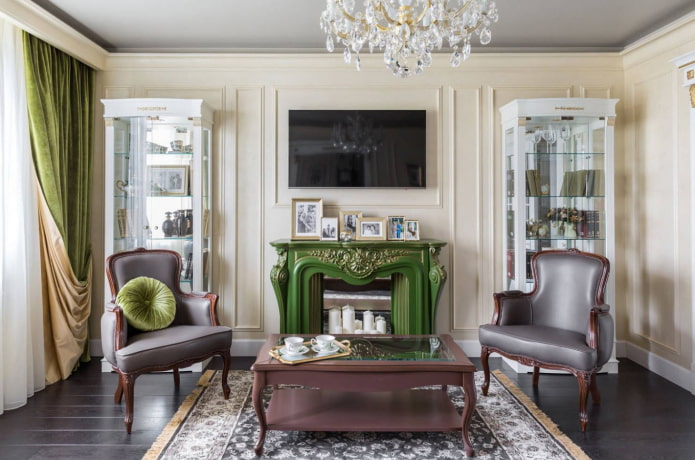 design intérieur néoclassique
