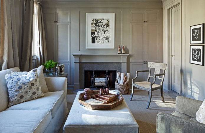 design intérieur néoclassique
