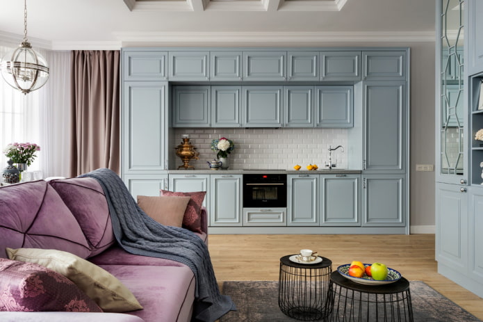 meubles d'intérieur de style néoclassique