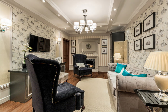 Éclairage intérieur de style néoclassique
