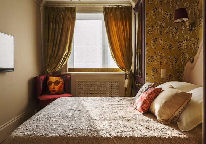 Chambre de style néoclassique