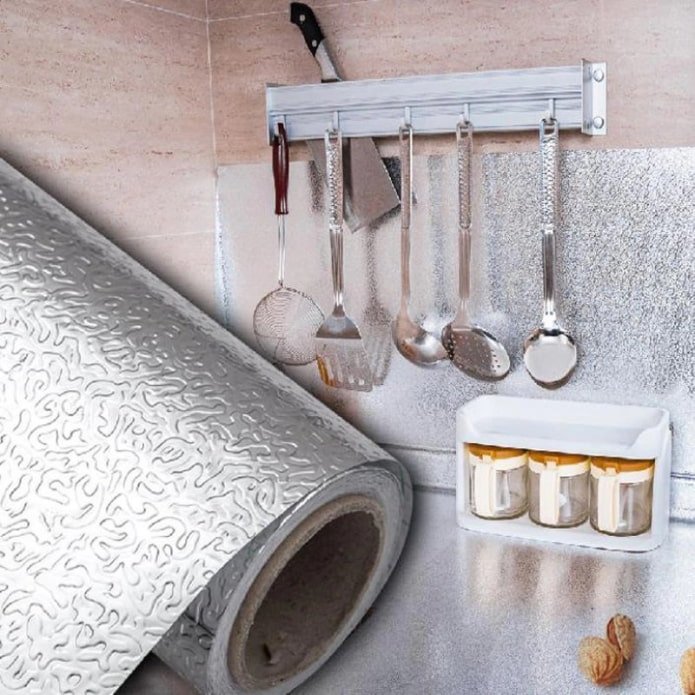Papier d'aluminium en rouleau