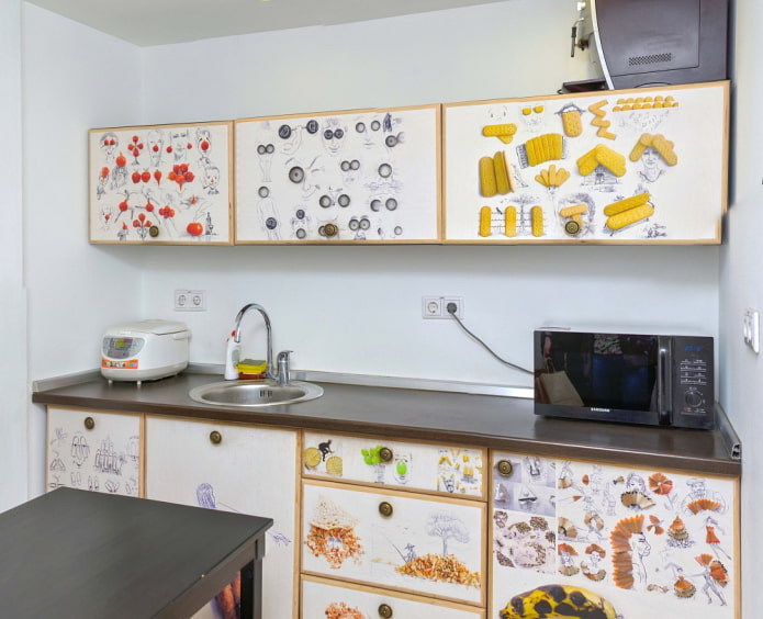 Découpage dans la cuisine