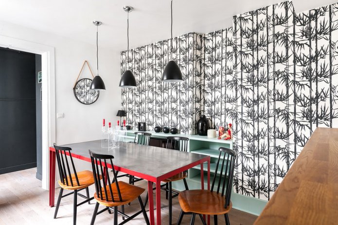 Décoration d'une petite salle à manger