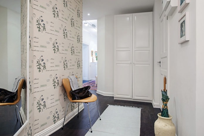 Design léger d'un petit couloir
