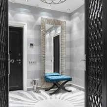 Comment choisir du papier peint pour un petit couloir : 70 idées de décoration - 1