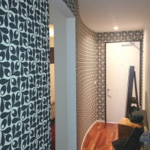 Comment choisir du papier peint pour un petit couloir : 70 idées de décoration - 2