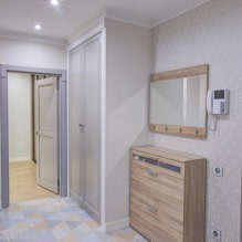 Comment choisir un papier peint pour un petit couloir : 70 idées déco-12