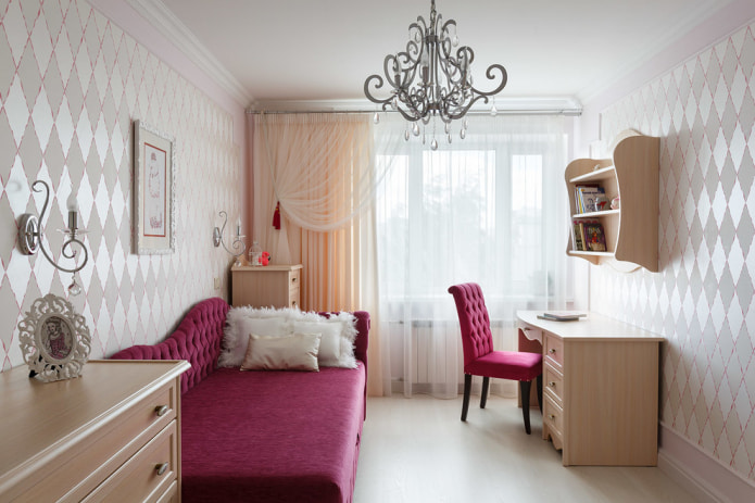 white walls in diamonds