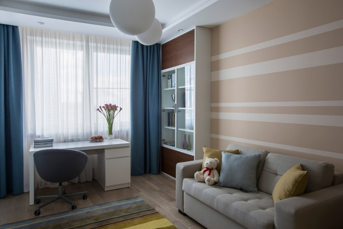 Chambre d'enfant moderne