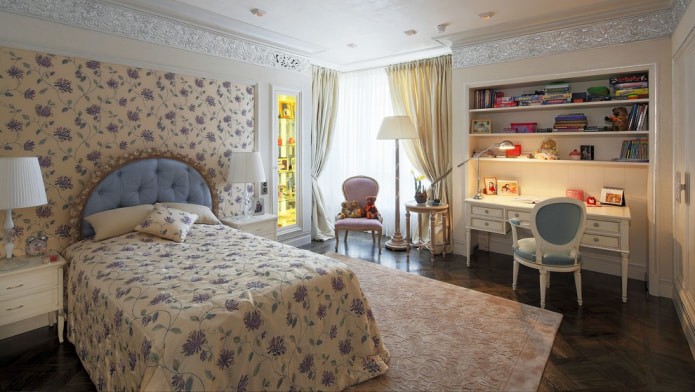 Style classique dans une chambre d'enfant