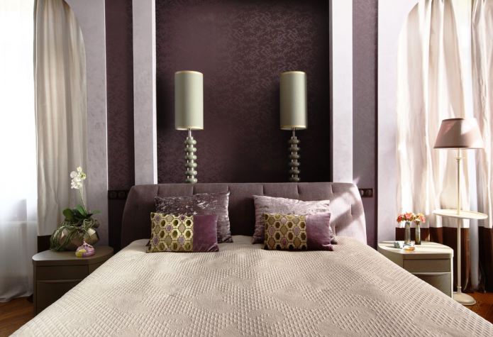 conception de chambre à coucher