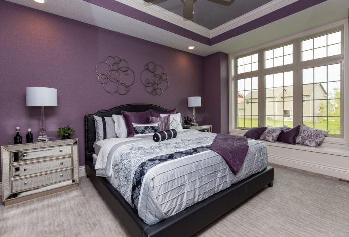 Chambre violette
