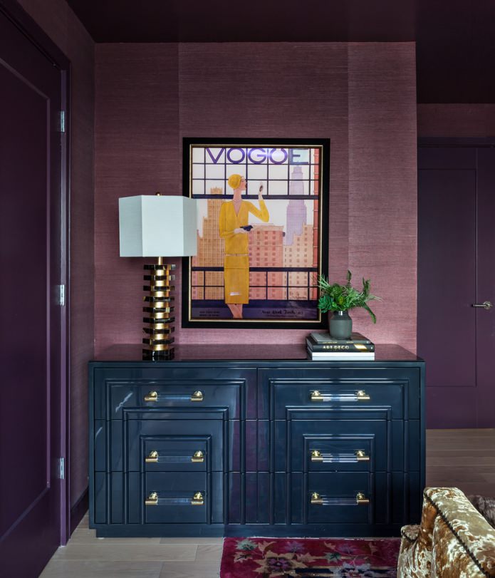 Couloir violet
