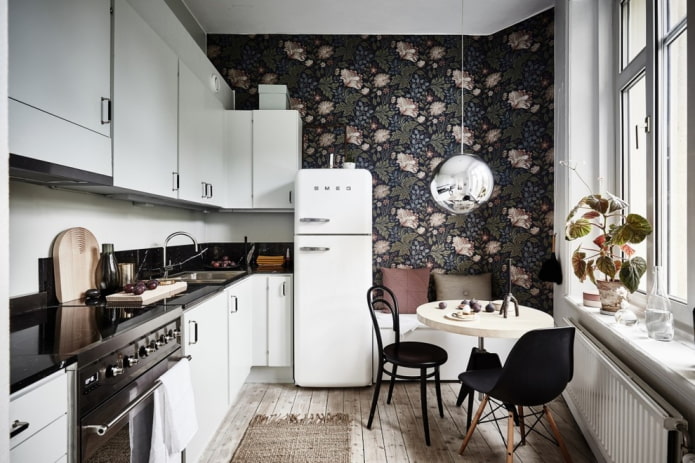 Papier peint à motifs pour la cuisine