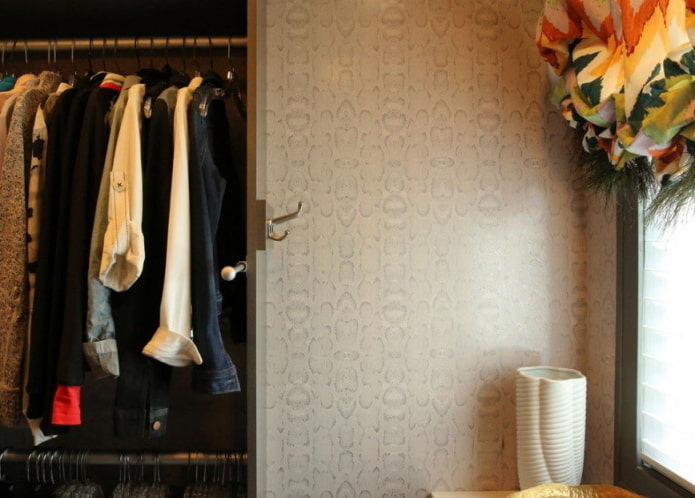 papier peint cuir