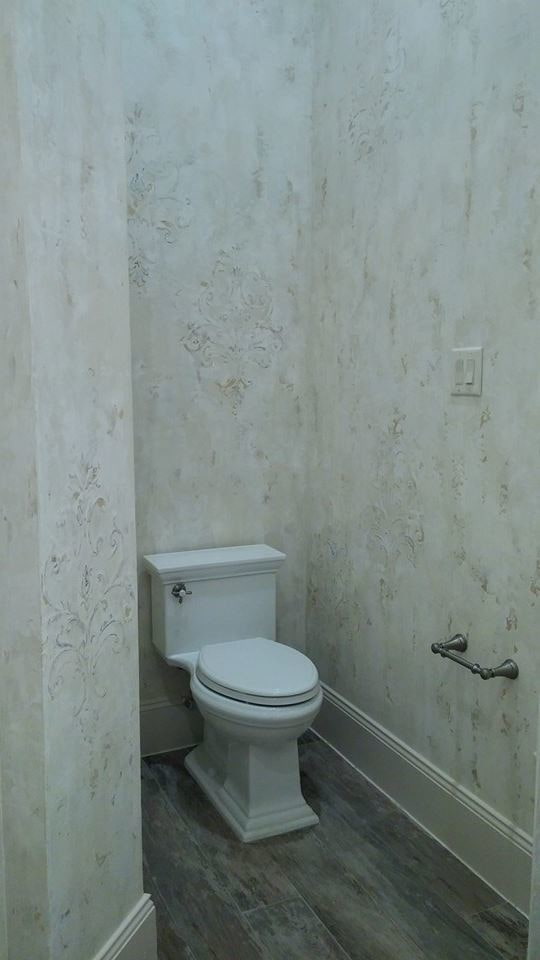 Provence dans la salle de bain