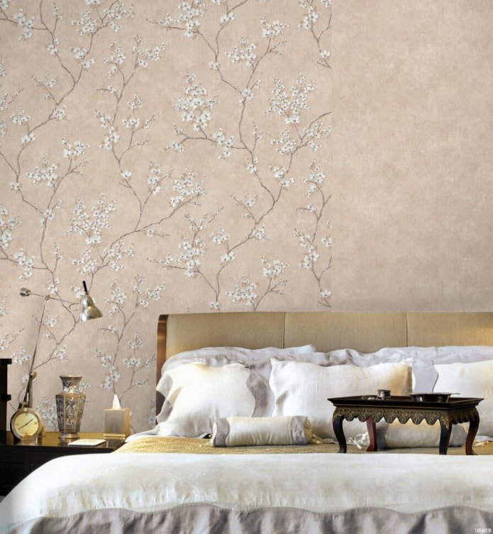 Fond d'écran avec des fleurs de cerisier
