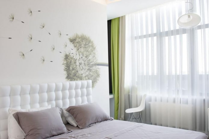 papier peint pissenlit à l'intérieur