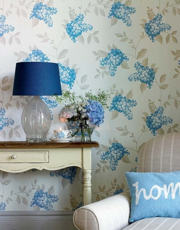 Papier peint lilas