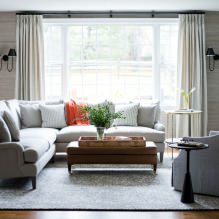 Papier peint gris : combinaisons, design, choix de meubles et de rideaux, 101 photos d'intérieur-6