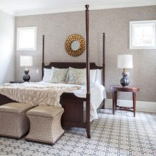 Papier peint gris : combinaisons, design, Choix de meubles et de rideaux, 101 photos d'intérieur-31
