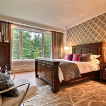 Papier peint gris : combinaisons, design, choix de meubles et de rideaux, 101 photos dans l'intérieur-8
