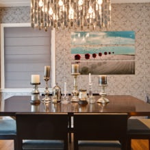 Papier peint gris : combinaisons, design, choix de meubles et de rideaux, 101 photos d'intérieur-24